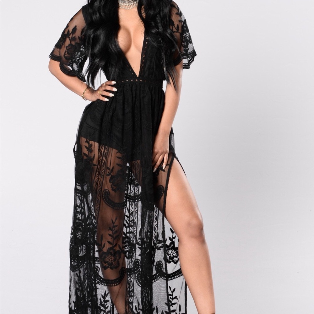Fashion Nova Set Our Love on Fire Dress #longdress